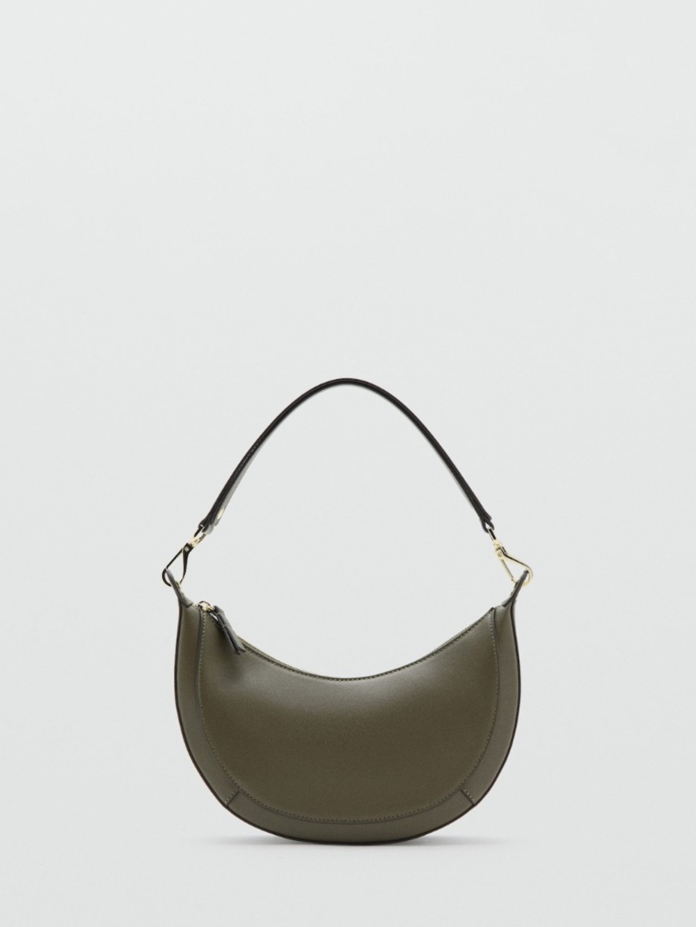 Oval shoulder bag